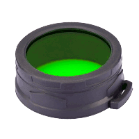 Фільтр для ліхтарів Nitecore NF70 ударостійкий, зелений