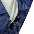 Спальний мішок до 0°C, 210х75 см, з капюшоном, Синій / Демісезонний спальник / Спальний мішок ковдра, фото 8