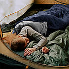 Спальний мішок до 0°C, 210х75 см, з капюшоном, Синій / Демісезонний спальник / Спальний мішок ковдра, фото 2