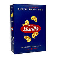 Паста классическая BARILLA Classico маленькая ракушка N86 pipette rigate 500г