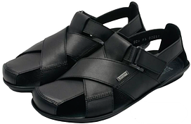 Чоловічі сандалі з високоякісної натуральної шкіри Bertoni