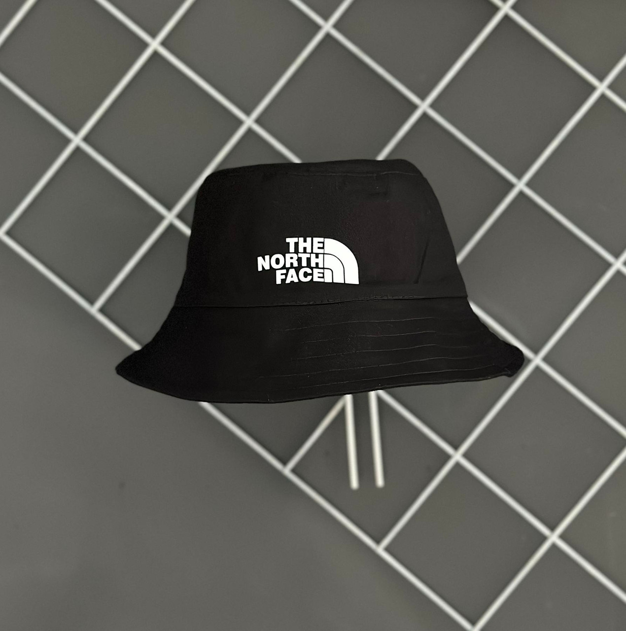 Панама The North Face чорна котонова чоловіча панамка Зе Норд Фейс