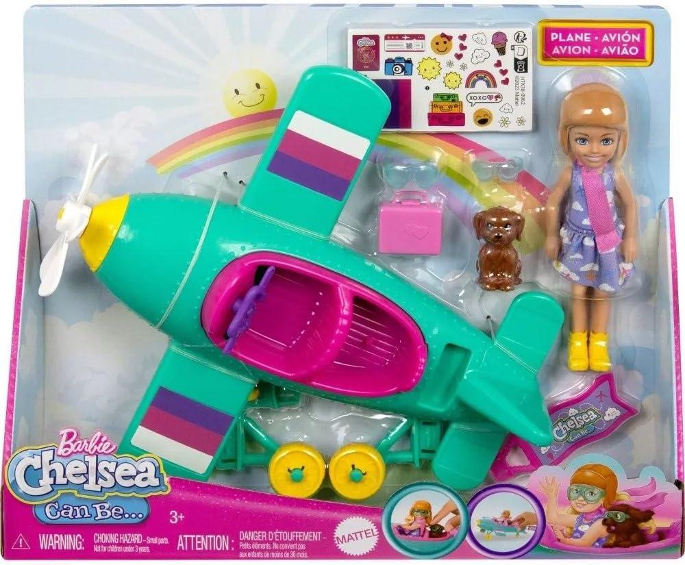 Ігровий набір Барбі Челсі та Літак "Я можу бути" Barbie Chelsea Can Be Plane HTK38