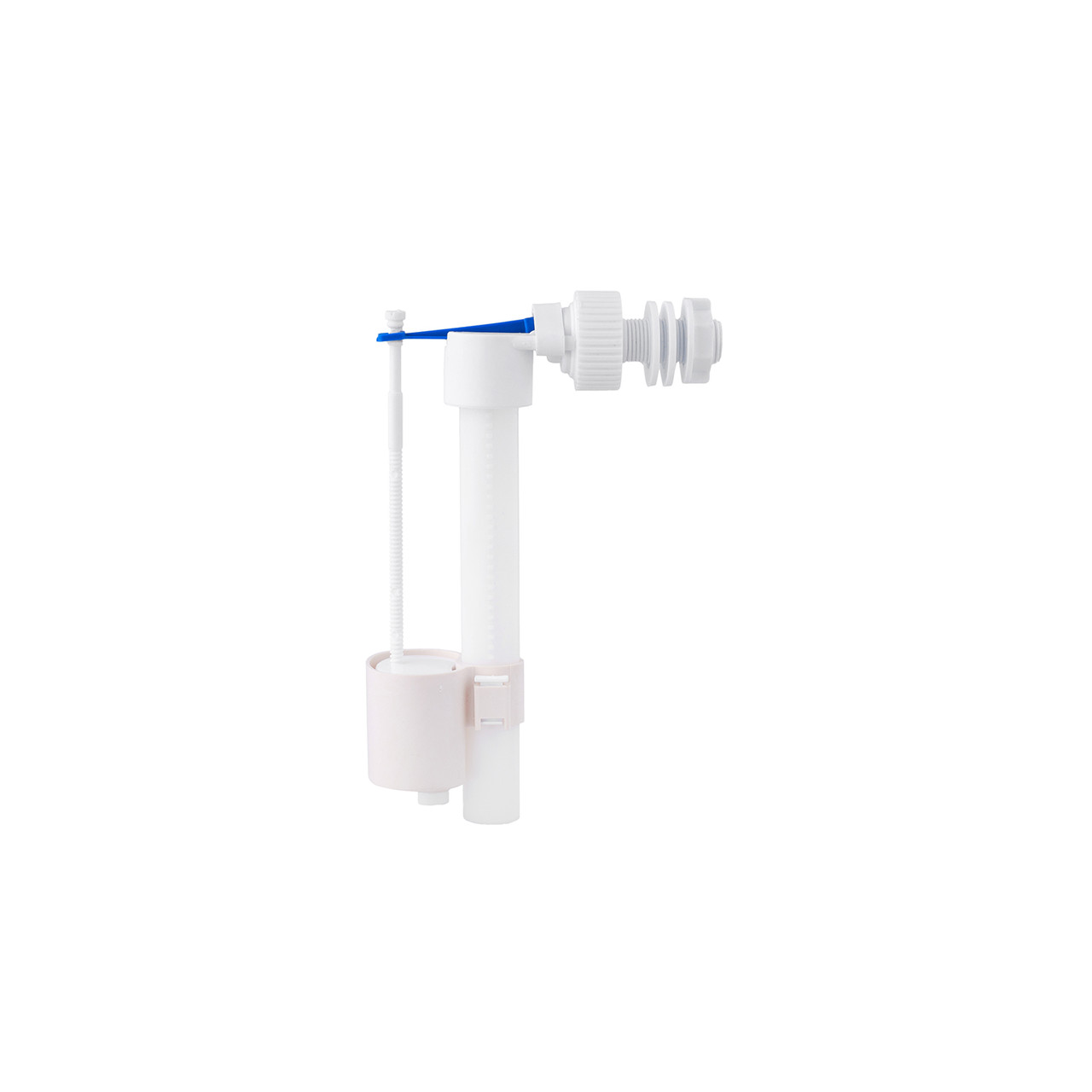Наливний клапан для бачка унітаза Agua SV02 з бічною підводкою і пластиковою різзю 1/2" BE0R0207 (КБ-1)