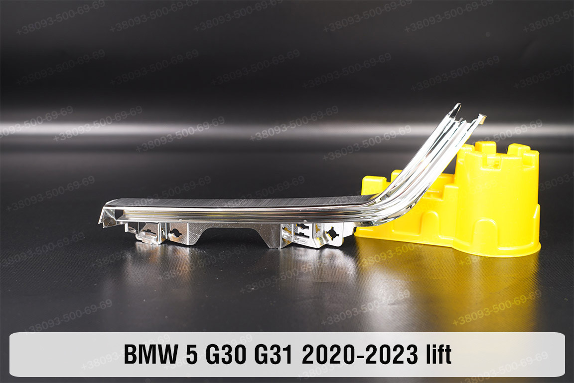 Декоративна маска світловода під внутрішній світловод BMW 5 G30 G31 (2020-2023) рест ліва