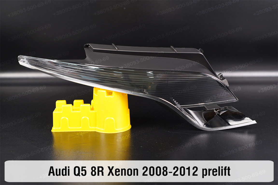 Хромована декоративна маска верхня Audi Q5 8R Xenon (2008-2012) дорест права