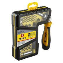 39D346 Набір біт з бітотримачем TOPEX, 1/4", 68шт, CrV