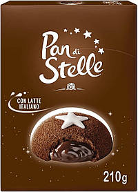 Печиво Pan di Stelle Con Latte Italiano 6s 210g