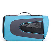 Сумка для переноски кошек и собак 46x26x27 см CosmoPet CP-13 Blue «T-s»