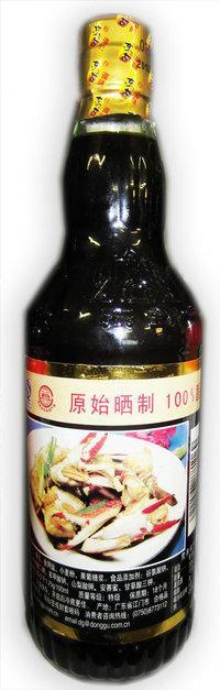 Соус соєвий темний зі смаком морепродуктів Tasty Seafood Flavored 500ml (54)