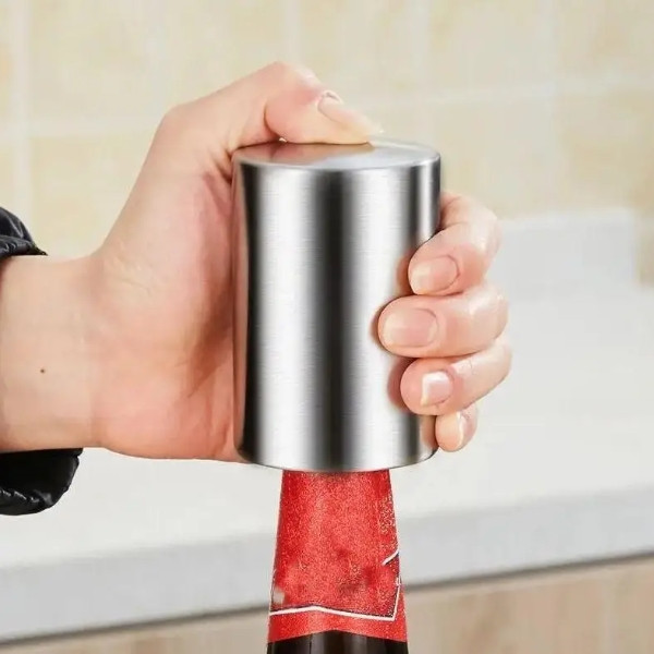 Відкривачка для пляшок автоматична Метал, фото 1