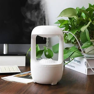 Зволожувач повітря з 3D ефектом води Anti-gravity water drop humidifier