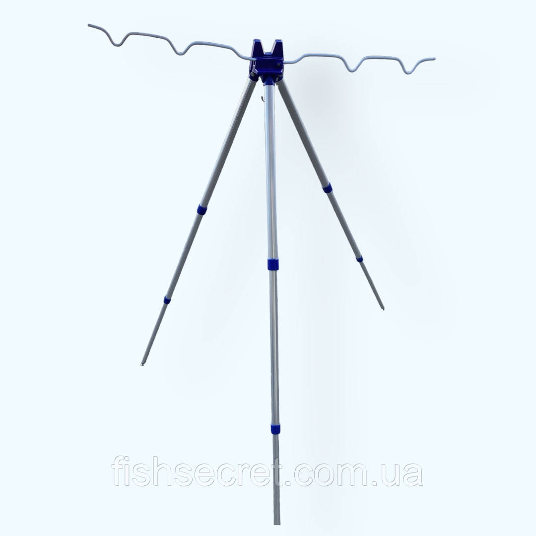 Телескопічна тринога на 5 вудилищ, фото 1