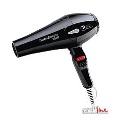 Фен для волосся Tico Professional Turbo Stratos 3800 Black 2400 Вт чорний (100004BK)