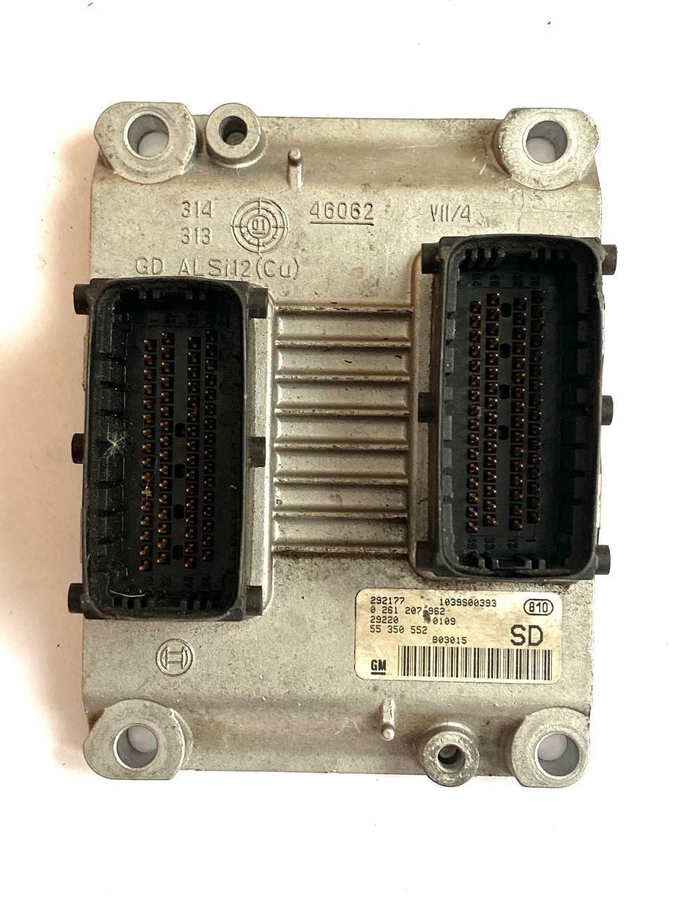 Електронний блок керування opel 1039 S 00393 / 1039S00393 / 292177 / 0 261207 962 / 0261207962 / 55 350 552
