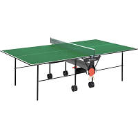 Теннисный стол Garlando Training Indoor 16 mm Green (C-112I) (929512) - Вища Якість та Гарантія!