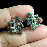 Сережки. Натуральний опал. Срібло 925., фото 2