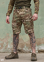 Шорти карго тактичні Камуфляж MILITARY Розмір M, шорти для військових, шорти ріп стоп COSMI