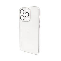 Чохол для смартфона AG Glass Matt Frame Color Logo for Apple iPhone 14 Pro Pearly White inc pkd