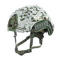 Кавер на шлем ольха M-Tac Мультикам Альпин, кавер под FAST, чехол на каску без ушей DAYZ