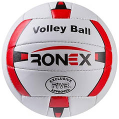 М'яч волейбольний червоний Ronex Orignal Grippy