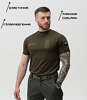 Тактическая футболка Triumph Хаки S, футболка для военных, футболка потоотводная DAYZ