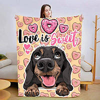 Плед 3D Love is sweet 3038_A 13609 160х200 см nm