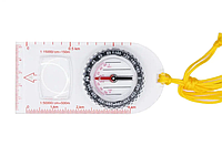 Тактический Компас Tramp Lite, прозрачный компас с увеличивающимся стеклом DAYZ