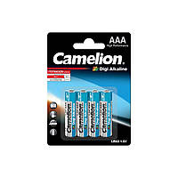 Батарейка CAMELION Digi Alkaline AAA/LR03 BP4 4шт (C-11210403) inc pkd