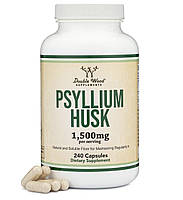 Double Wood Psyllium Husk /Лушпиння подорожника 240 капсул