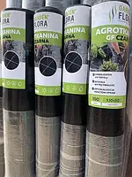 Агротканина чорна GARDEN FLORA 100 г/м2, 3,40 х 25 м. агротканина проти бур'янів.