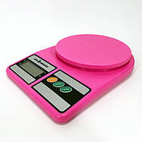 Весы кухонные SeaBreeze SB-072, Электрические кухонные весы, Точные кухонные весы. BX-125 Цвет: розовый