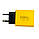 Адаптер для заряджання телефону AR-PD05 з USB та 2 Type-C, 65W Fast charger Жовтий, зарядний для телефону, фото 5