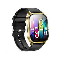 Смарт-годинник Borofone BD8 AMOLED Smart sports watch(call version) Bright Gold pkd