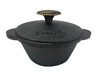 Порційна кастрюля 0,2 л з кришкою