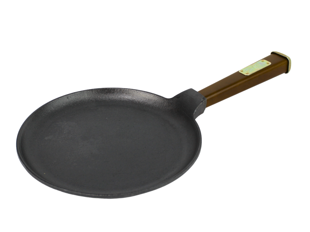 Сковорода для млинців чавунна Optima-Braun 220 х 15 мм, фото 1