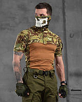 Летний тактический убакс multicam, Боевая армейская рубашка мультикам кофта для ВСУ ubacs
