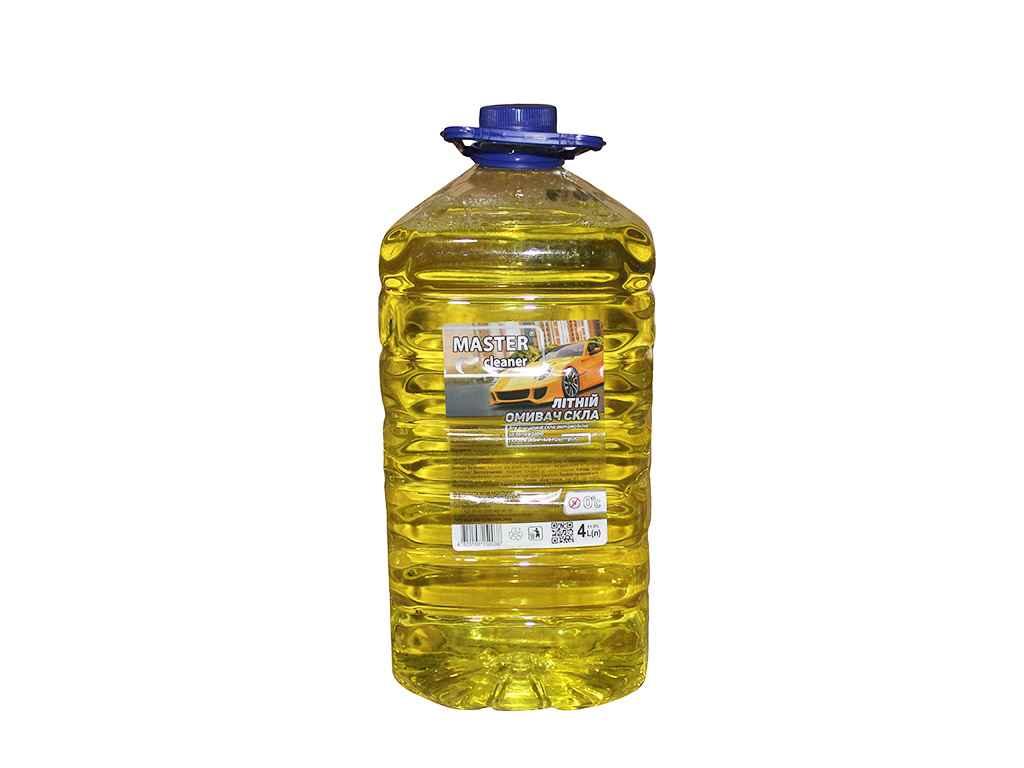Рідина для омивання скла 4л цитрус Yellow (літо) ТМ ЗАПОРОЖ АВТО БЫТ ХИМ, фото 1