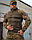 Убакс бойова сорочка CoolPass хакі з нолокітниками Хижак піксель G-0822, фото 6