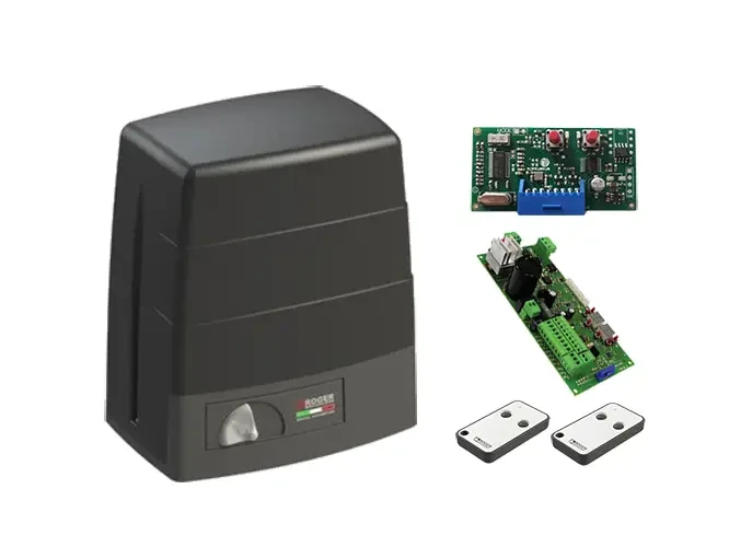 Roger BM30/300HS KIT - автоматика для відкатних воріт вагою до 500 кг