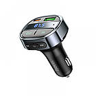 DR Модулятор Hoco E70 PD30W+QC3.0 car BT FM transmitter Колір Синій, фото 3