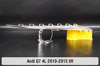 Хромована декоративна маска верхня Audi Q7 4L (2010-2015) рест права