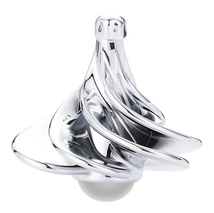 Іграшка Антистрес Win Spin Гіроскоп, Крутилка, Фіджет для Зняття Стресу Срібло (00894), фото 1