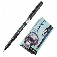 Ручка масляная HIPER Black Jet NEO HO-150 4 км. 1 00мм черная (10 шт. в упаковке)