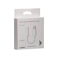 SM Aux Cable GL032 7G Lightning to 3.5 Jack/Bluetooth version/No Logo Цвет Серый