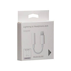 SM  SM Aux Cable GL032 7G Lightning to 3.5 Jack/Bluetooth version/No Logo Цвет Серый, фото 2