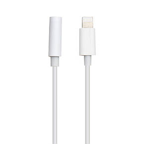 SM  SM Aux Cable GL032 7G Lightning to 3.5 Jack/Bluetooth version/No Logo Цвет Серый, фото 2