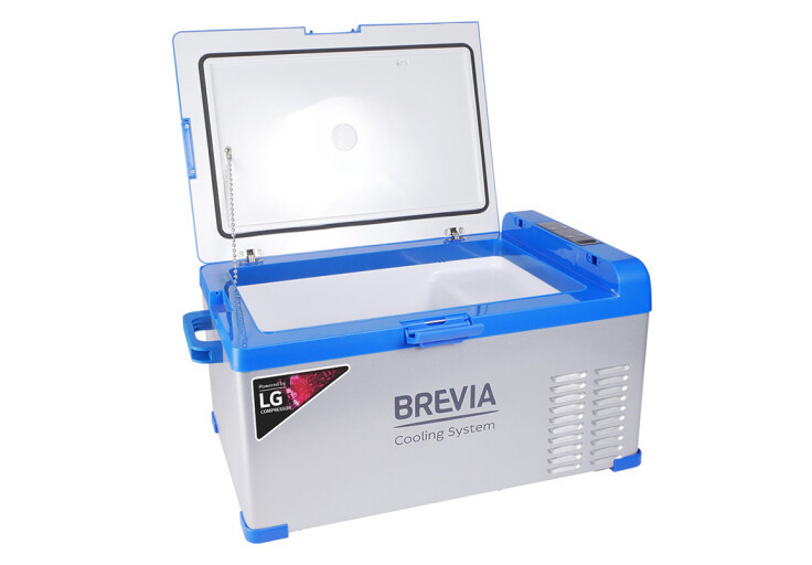 Холодильник автомобільний Brevia 25л (компресор LG) 22405, фото 1