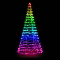 Дерево-гірлянда Twinkly Smart LED Tree RGBW 450 Gen II Special Edition IP44 3м Black Cable (TWP500SPP-BEU)