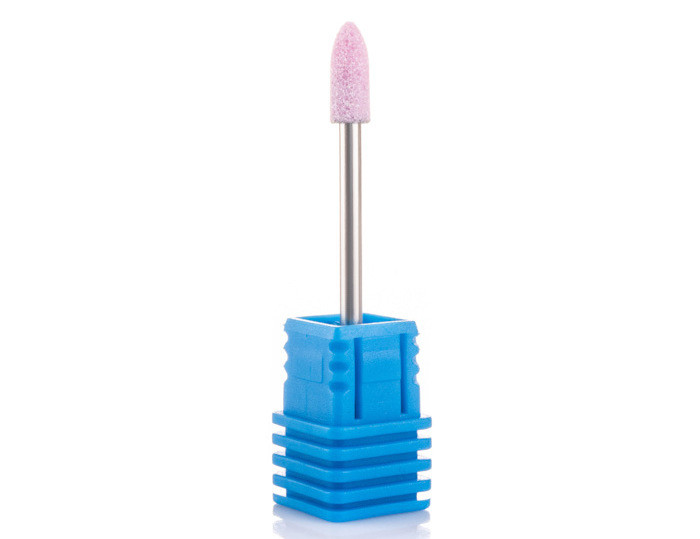 Фреза корундова Nail Drill "Куля" діаметр 4 мм 45-38 рожева